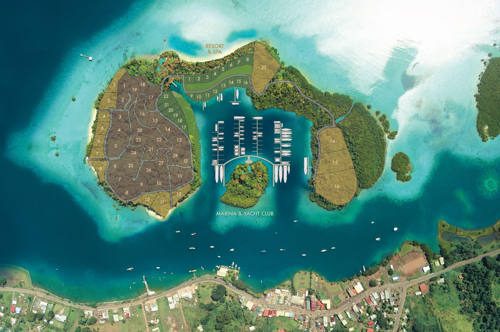 Nawi Island Marina, Fiji – Norman Asset Delivery